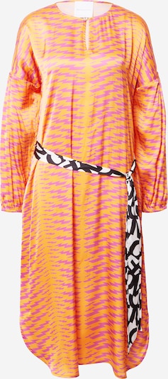 DELICATELOVE Mekko 'GITTA' värissä mandariini / pitaija / musta / valkoinen, Tuotenäkymä