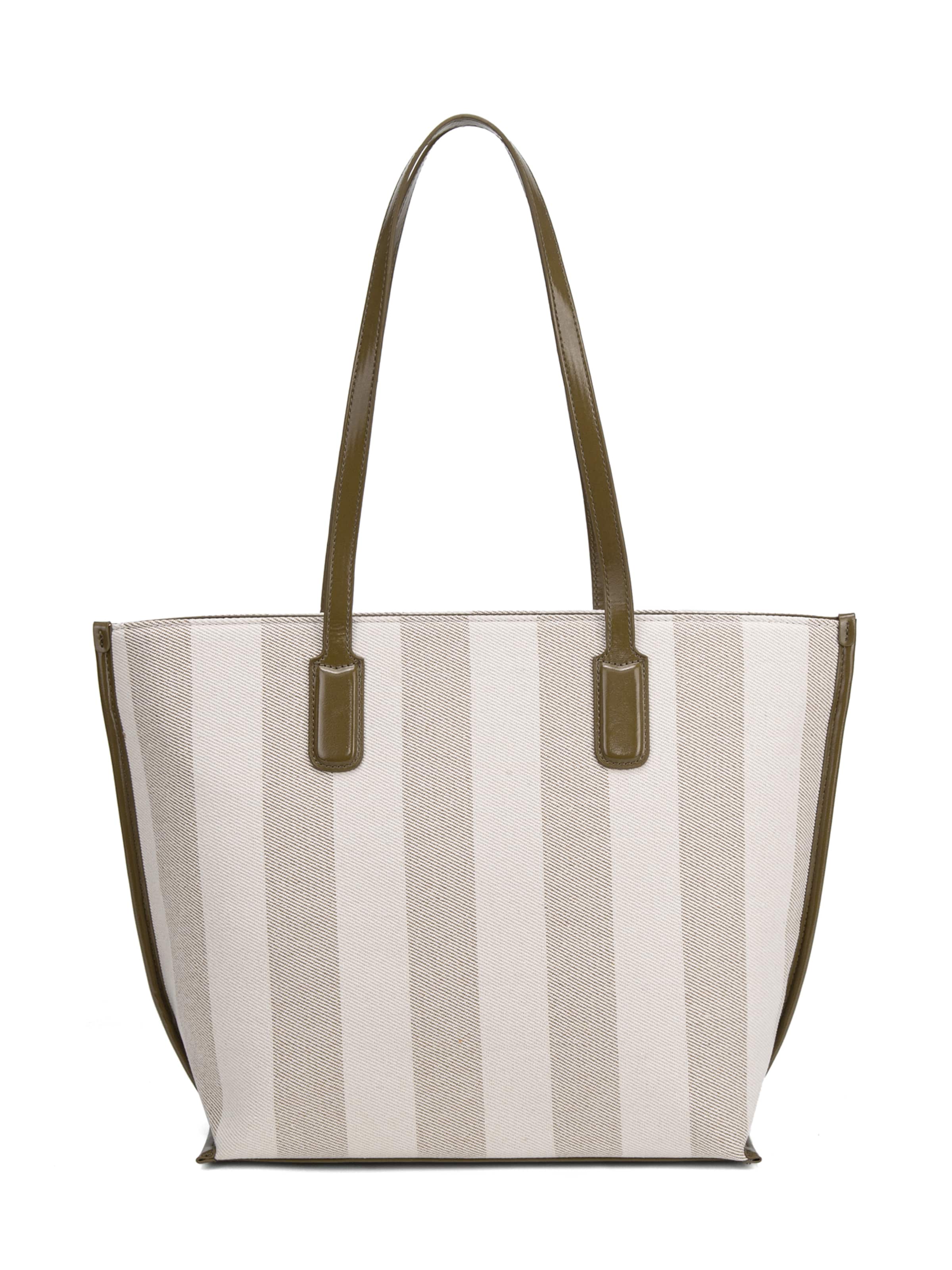 Shopper 'Borsa Shopper Donna Diana & Co Firenze - Righe e con Zip' di Diana&Co. in verde