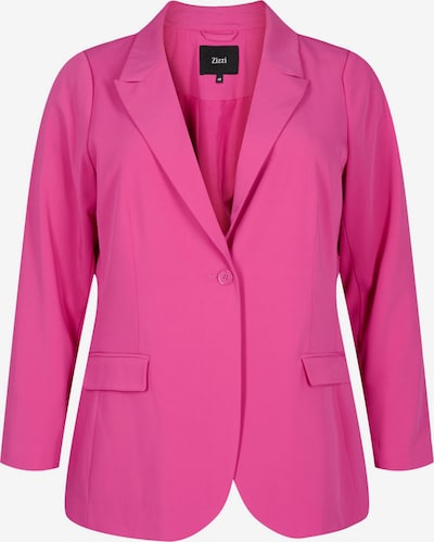 Zizzi Blazer 'MHALEY' en fuchsia, Vue avec produit