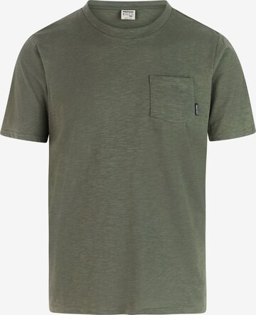 PROTEST Shirt 'PRTCruz' in Groen: voorkant