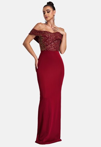 Moda Minx Abendkleid 'Juliana' in Rot