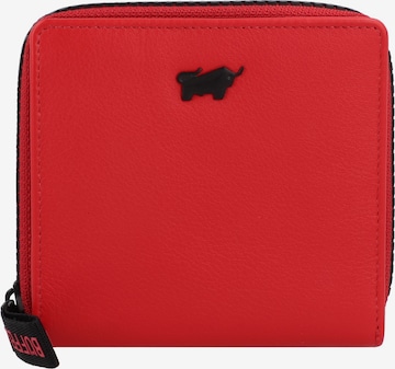 Braun Büffel Portemonnaie 'Capri' in Rot: Vorderseite
