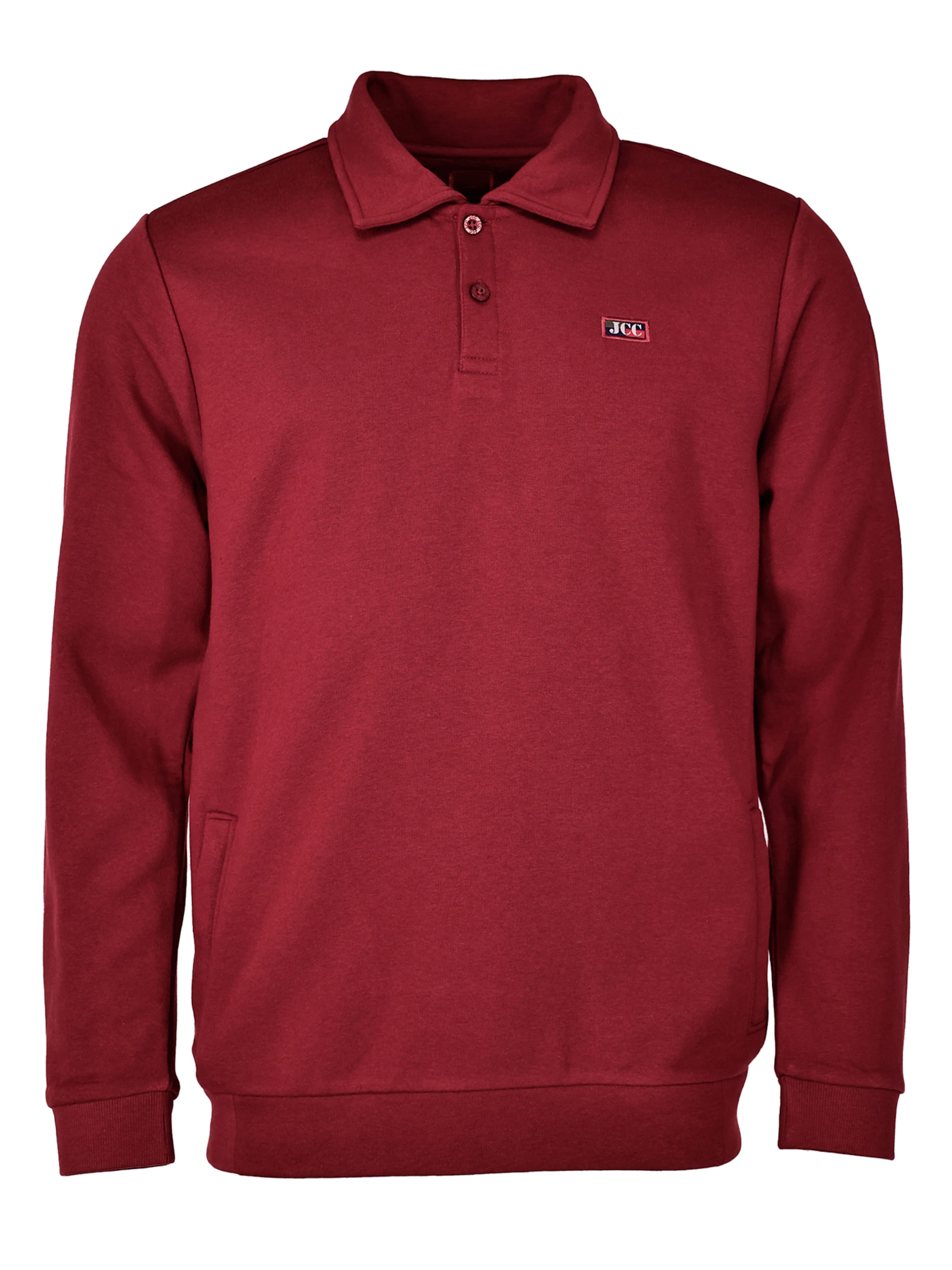 JCC Sweatshirt in Rood: voorkant