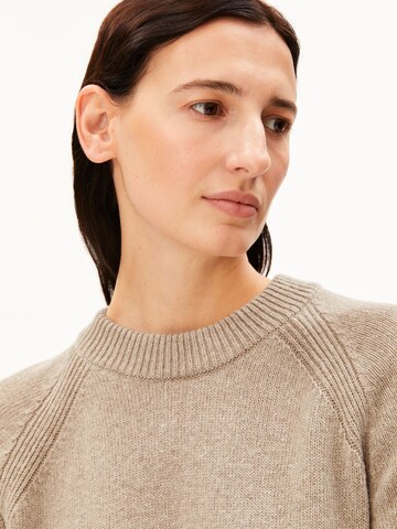 ARMEDANGELS Gebreide jurk 'WOOL KNIT' in Beige
