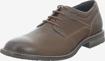 JOSEF SEIBEL Lace-Up Shoes 'Earl 05' in Brown: front