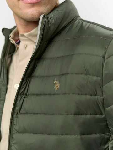 Veste mi-saison ' Mark ' U.S. POLO ASSN. en vert