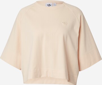 ADIDAS ORIGINALS Shirt 'Premium Essentials' in Beige: voorkant