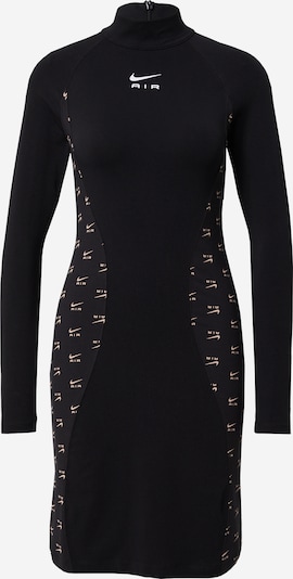 Nike Sportswear Kleid in dunkelgrau / schwarz / weiß, Produktansicht