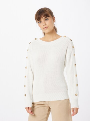 GARCIA Sweater in White: front