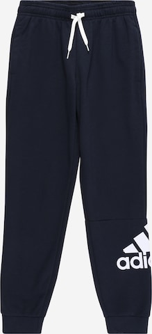 ADIDAS SPORTSWEAR Sportovní kalhoty 'Essentials French Terry' – modrá: přední strana