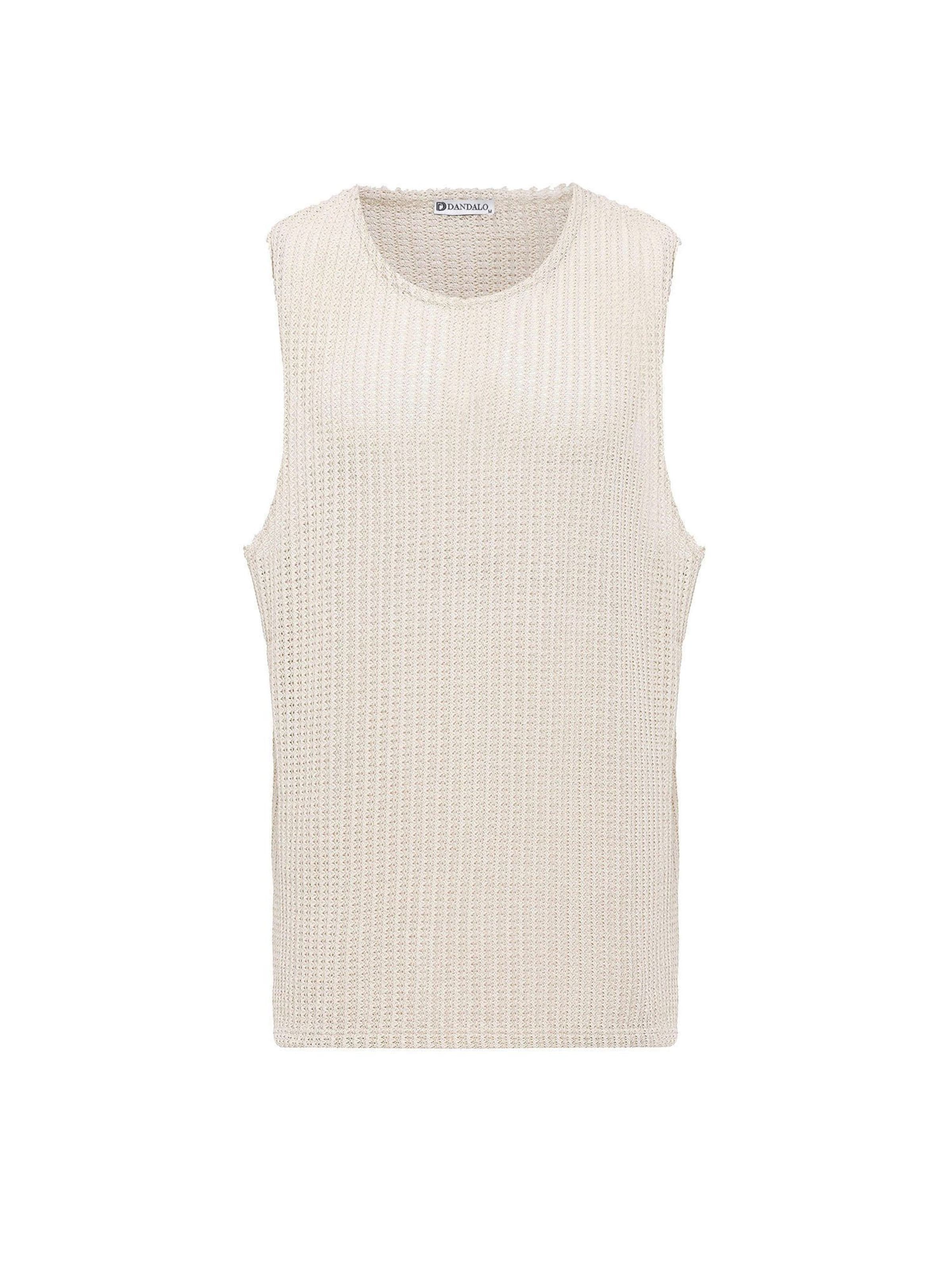 Pull-over Dandalo en beige : devant