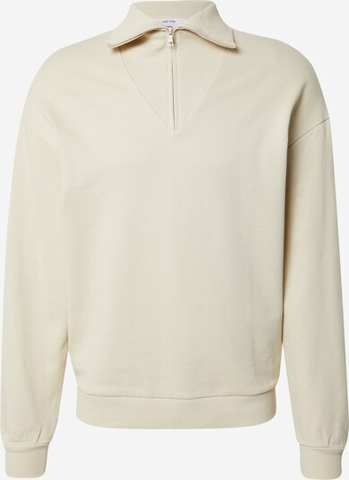 DAN FOX APPAREL Sweatshirt 'Joel' in de kleur Crème, Productweergave
