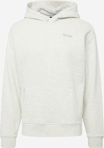 Sweat-shirt HOLLISTER en gris : devant