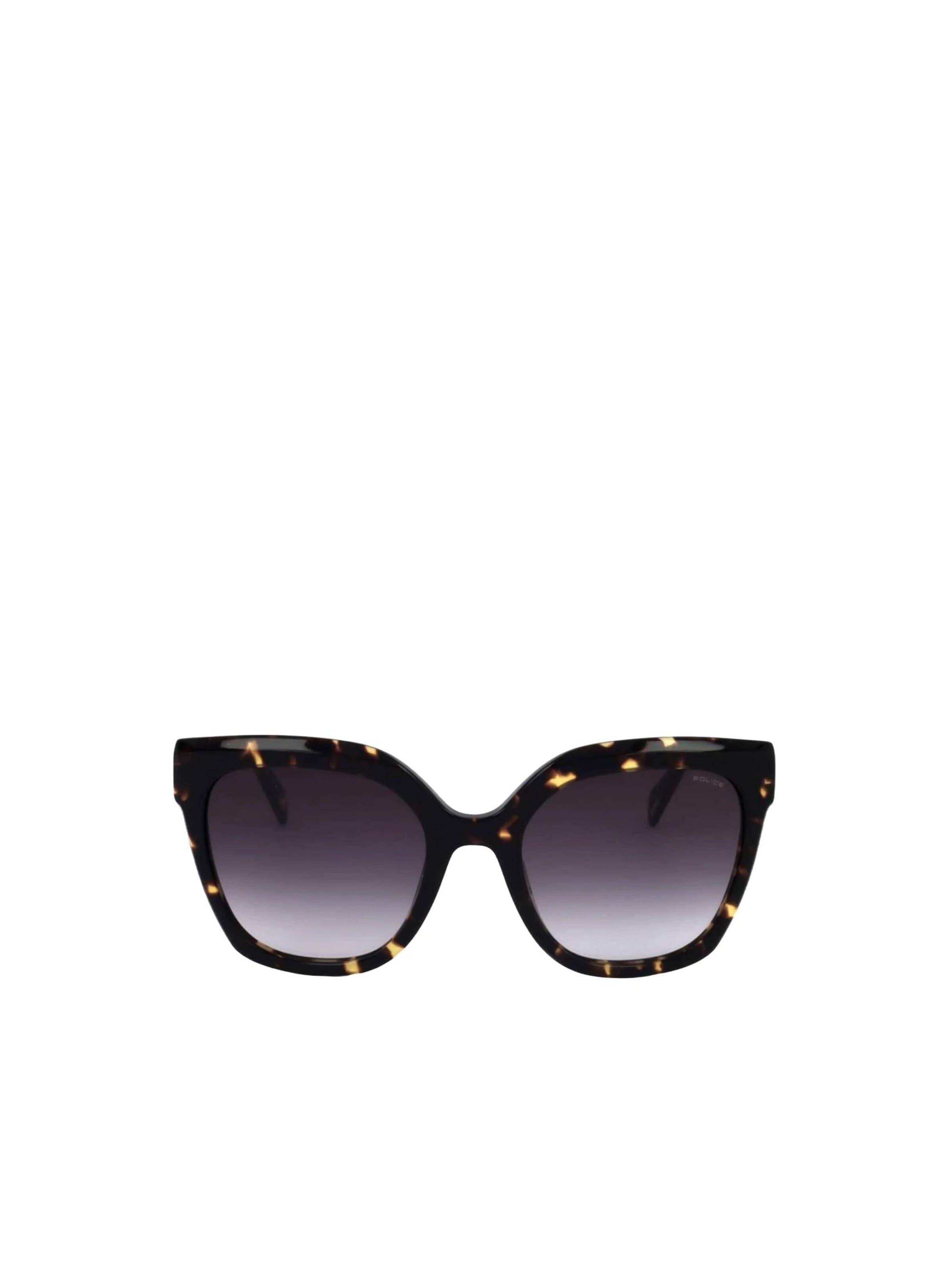 POLICE Sunglasses 'SPLG19' in Brown: front