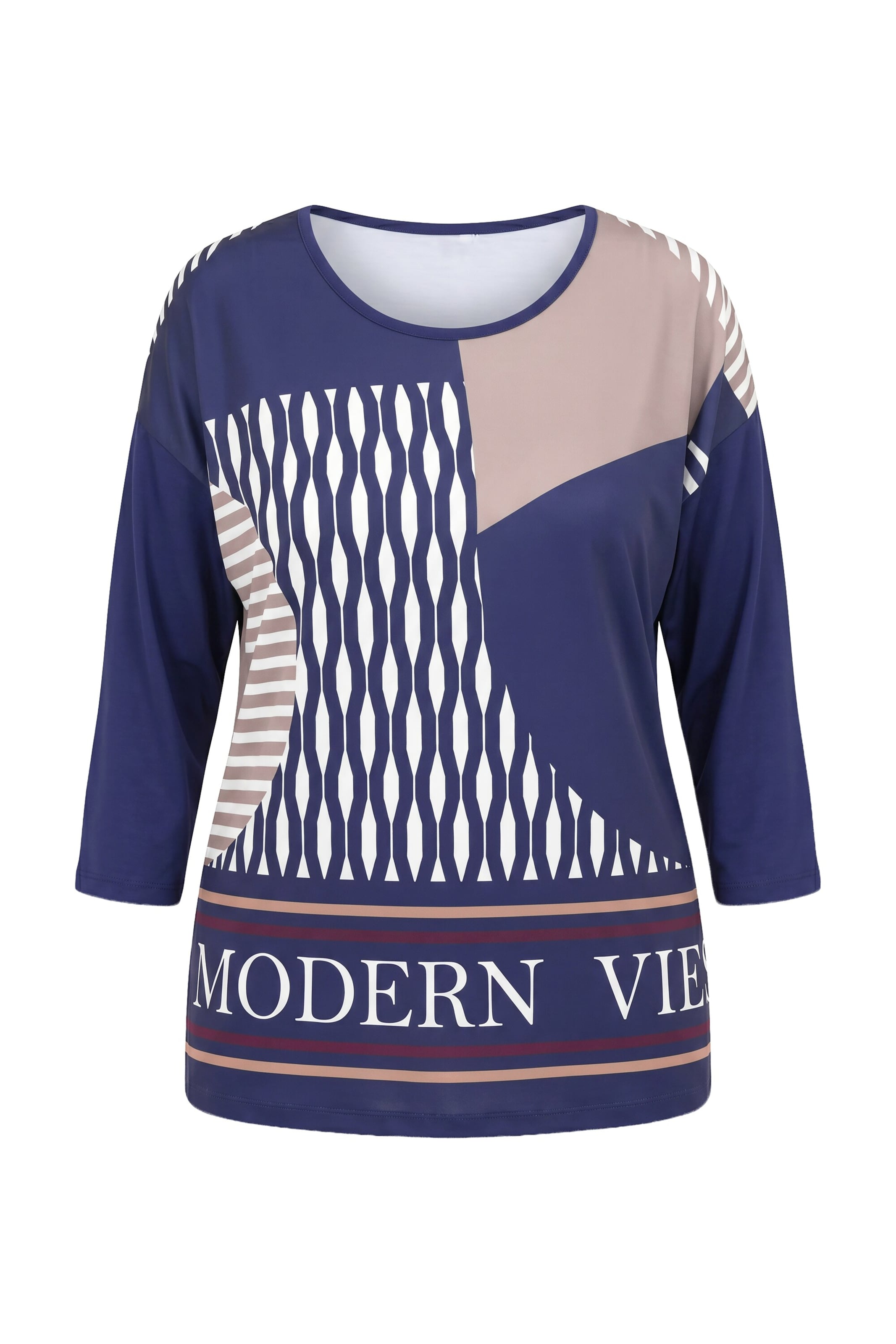 Ulla Popken Shirt in Blue: front