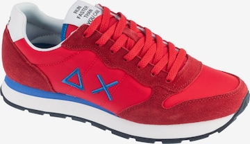 SUN68 Sneaker low 'SUN68 Tom Solid' in Rot: Vorderseite