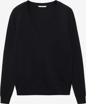 MANGO Pullover 'Serranov' in Schwarz: predná strana