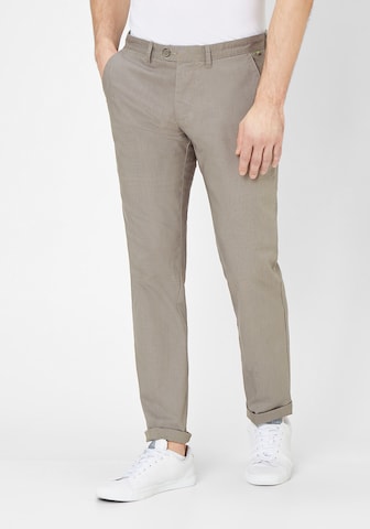 REDPOINT Slimfit Chinohose in Beige