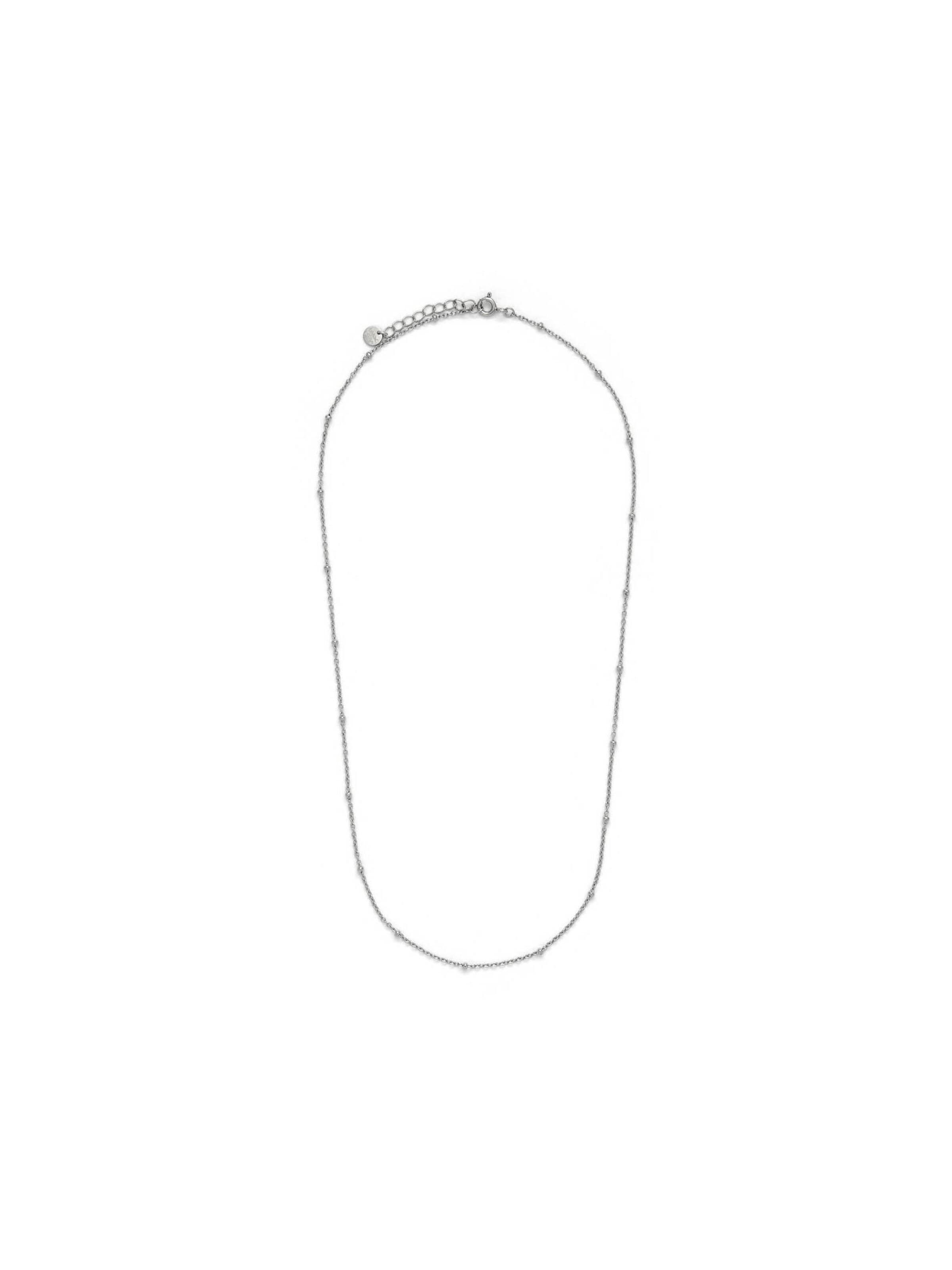 Luxenter Kette 'Amdi'‌‌‌ in Silber: Vorderseite