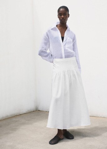 MANGO Skirt 'Varese' in White: front