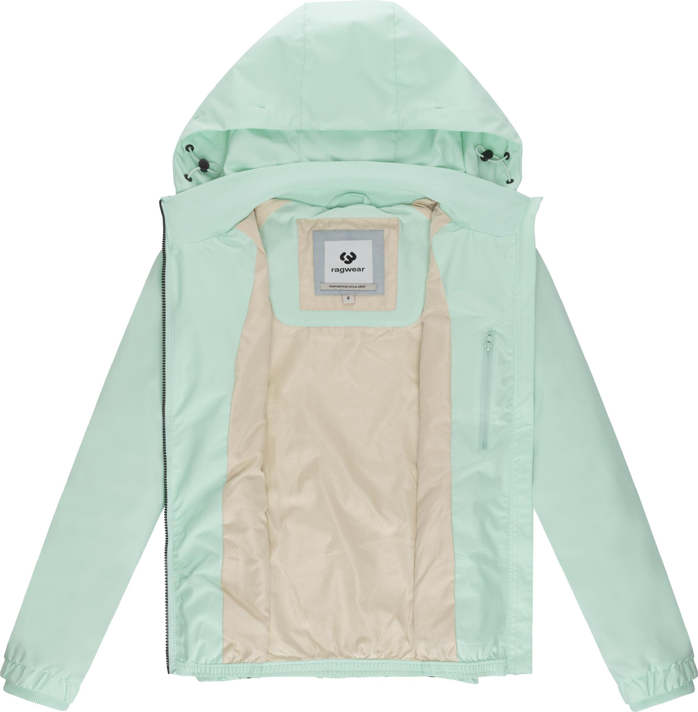 Veste fonctionnelle 'Dizzie B Youmodo' Ragwear en vert