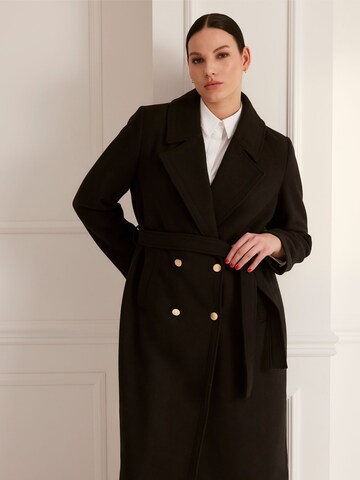 Guido Maria Kretschmer Curvy Between-season jacket 'Kelsey' in Black