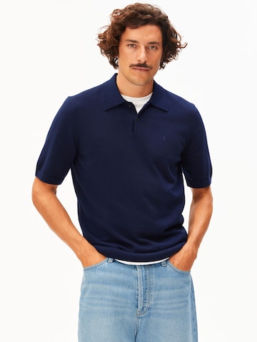 ARMEDANGELS Shirt in Blauw: voorkant