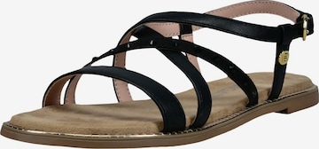 juoda TT. BAGATT Sandalai: priekis