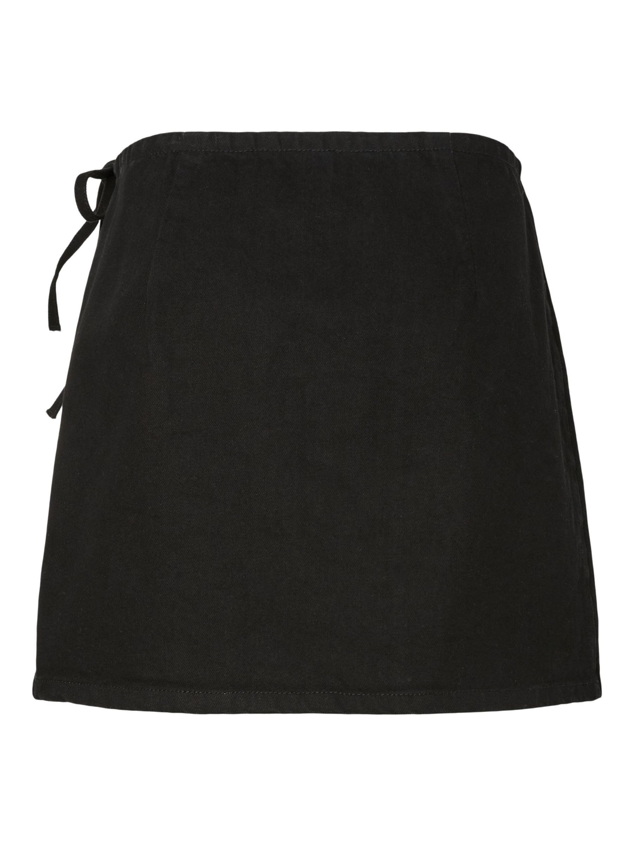 PIECES - Falda 'PCFlora' en negro
