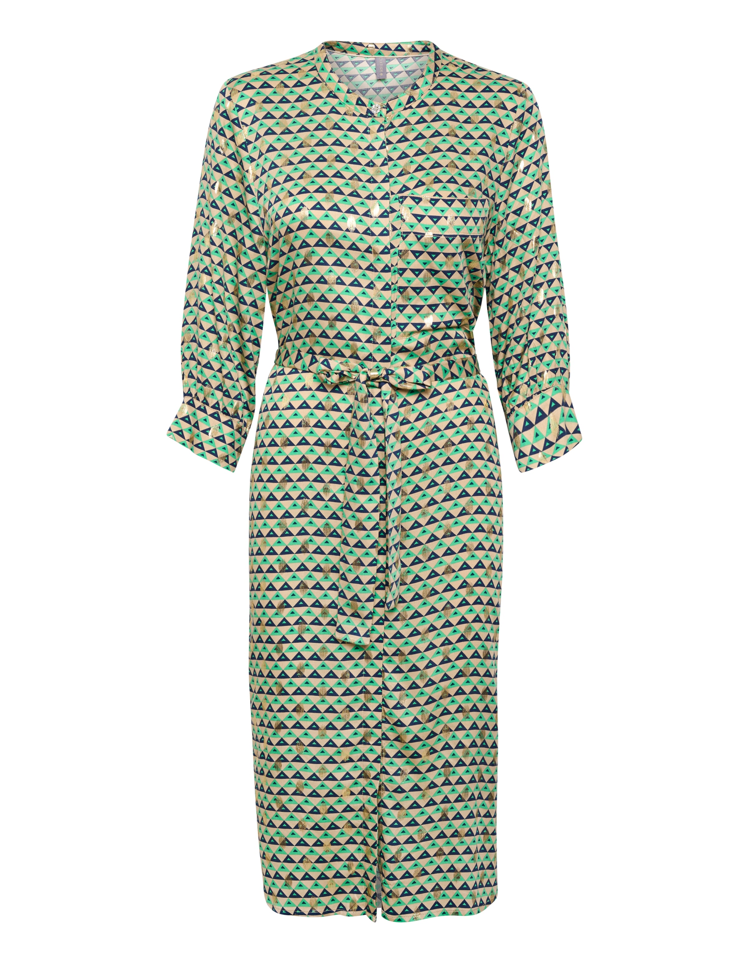 CULTURE Obleka 'CU Malin' | zelena barva: sprednja stran