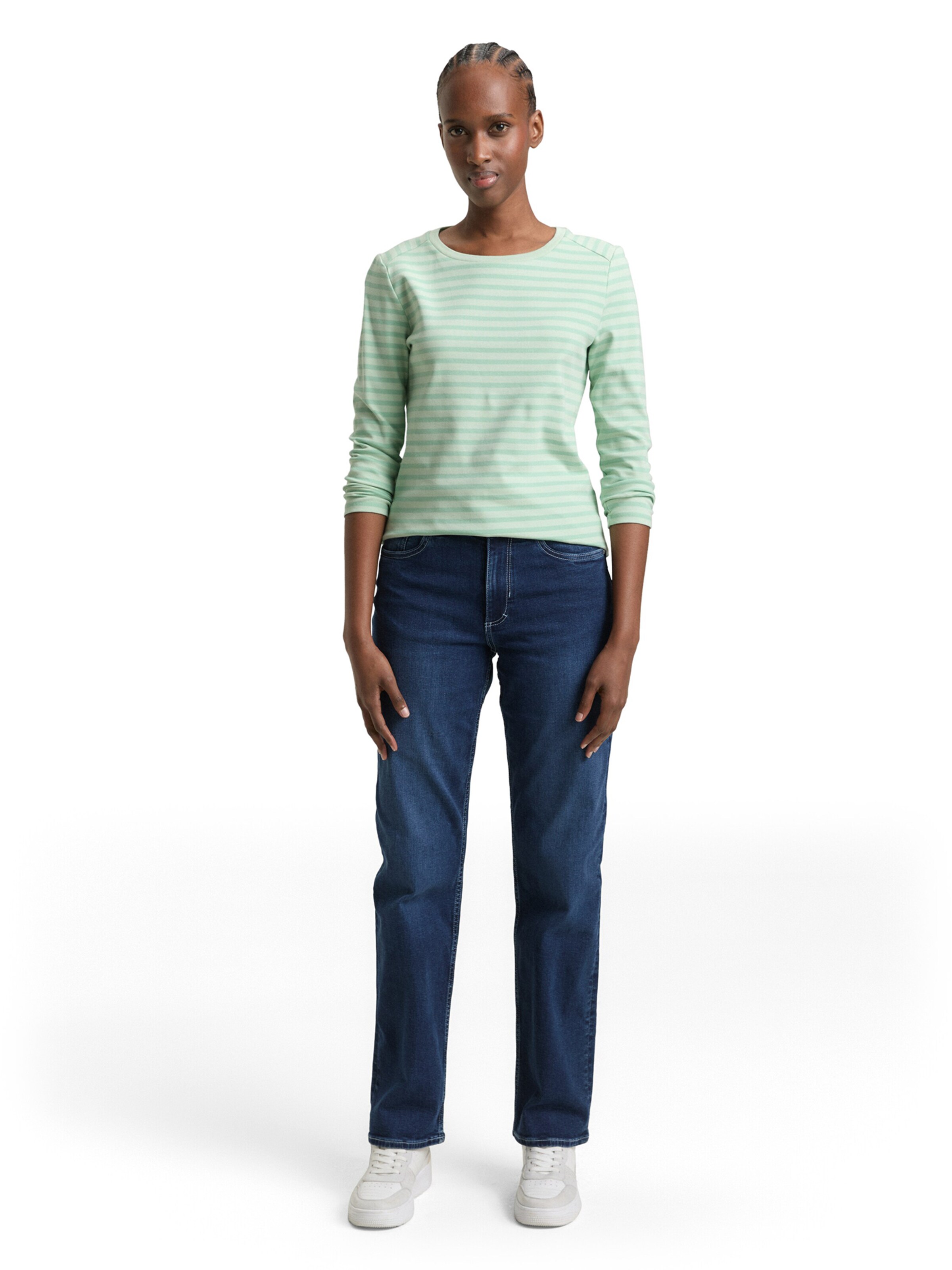 TOM TAILOR DENIM Μπλουζάκι σε πράσινο