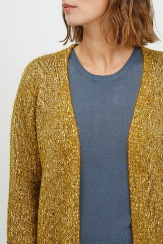 Fransa Knit Cardigan 'FRCESPOT 1' in Brown