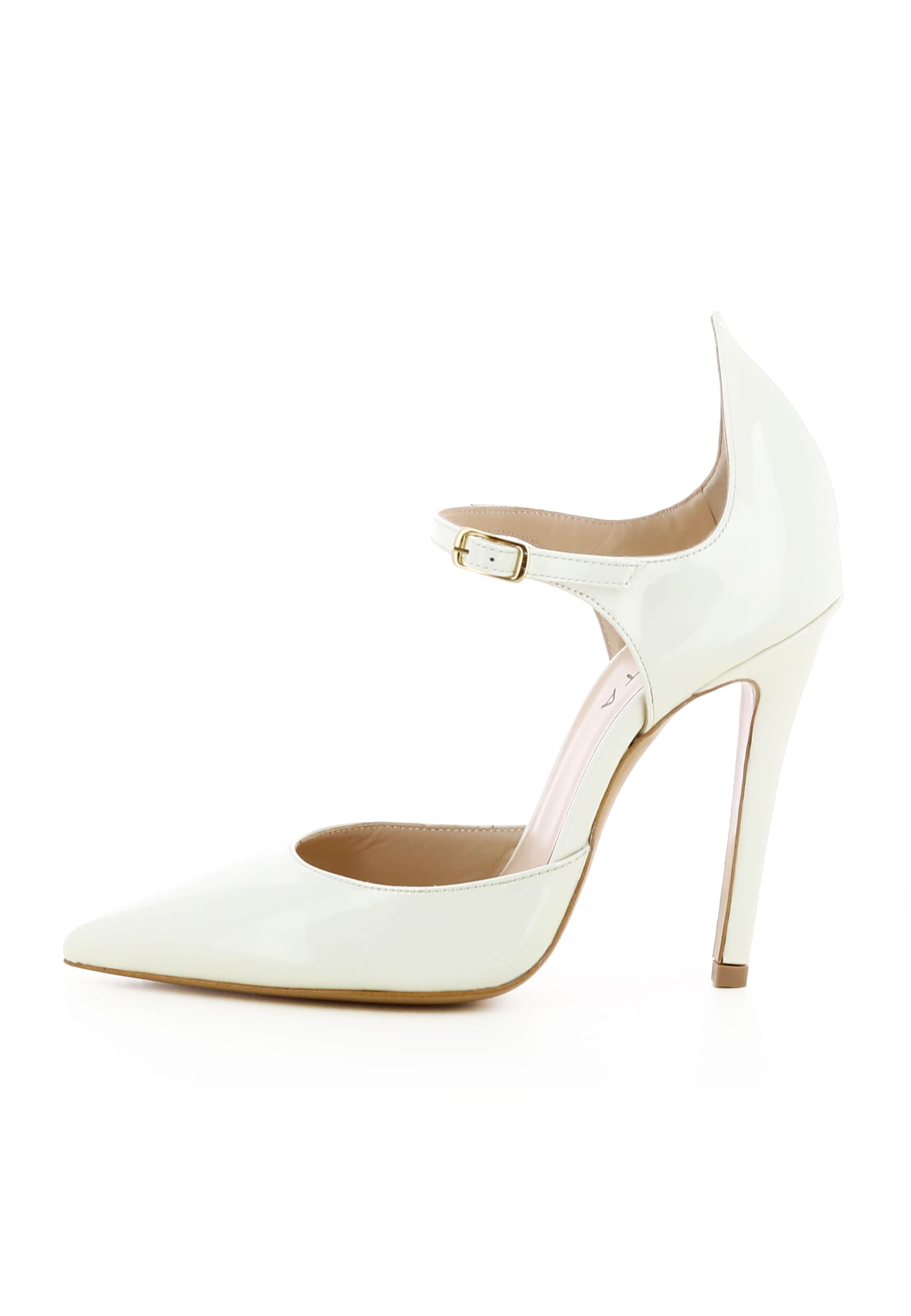 EVITA Pumps 'LISA' in Wit: voorkant