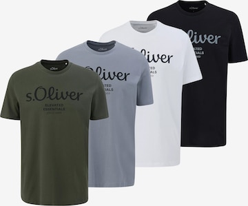 s.Oliver Shirt in Grey: front