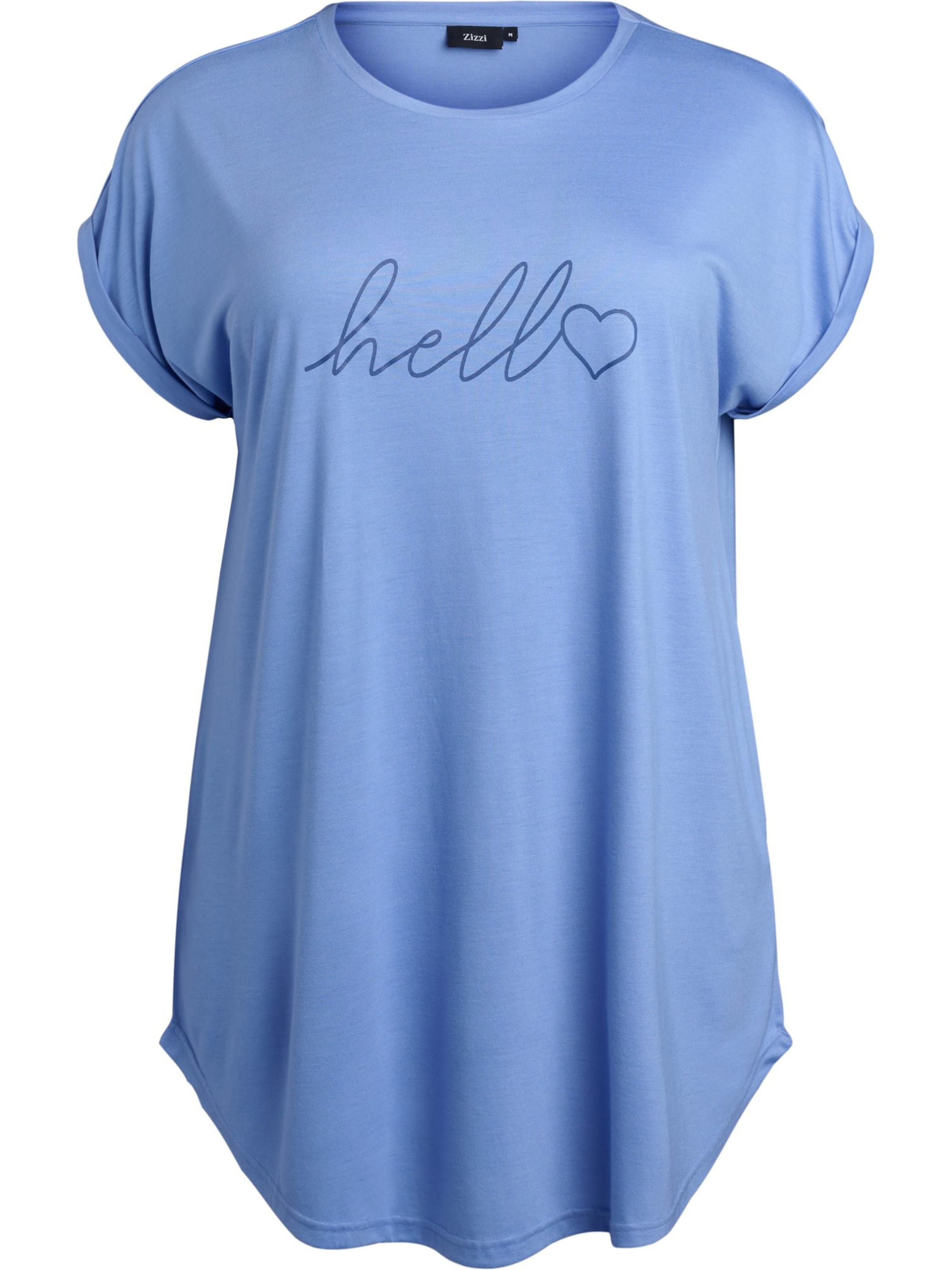 Zizzi Särk 'MALIS', värv sinine: eest vaates