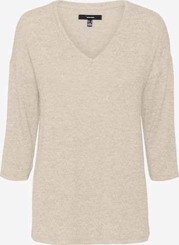 Pull-over 'BRIANNA' VERO MODA en beige : devant