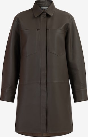 DreiMaster Vintage Between-season jacket in Brown: front