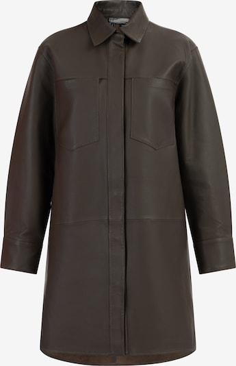 DreiMaster Vintage Jacke in dunkelbraun, Produktansicht