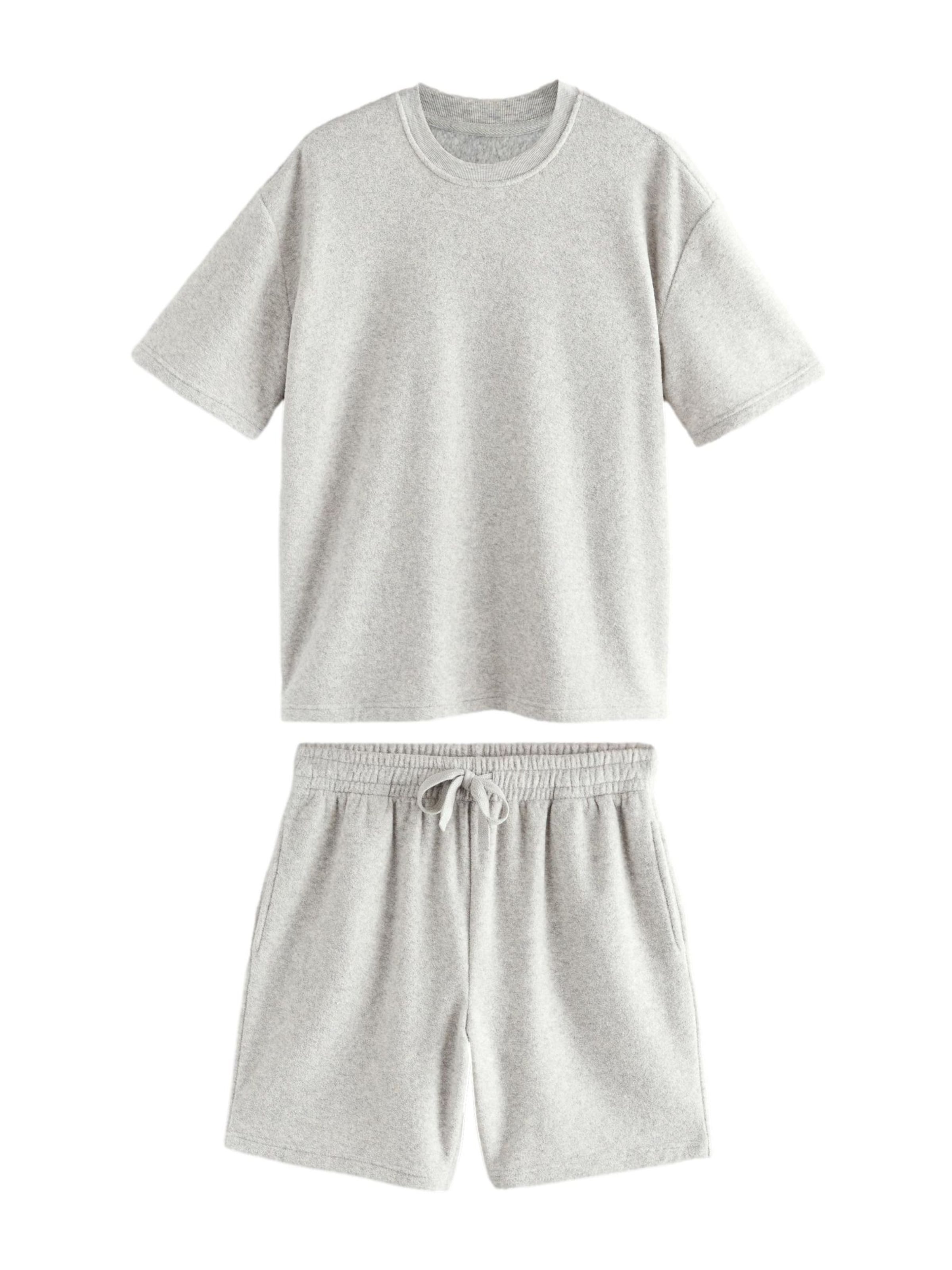 Next Pyjamas kort i grå: forside