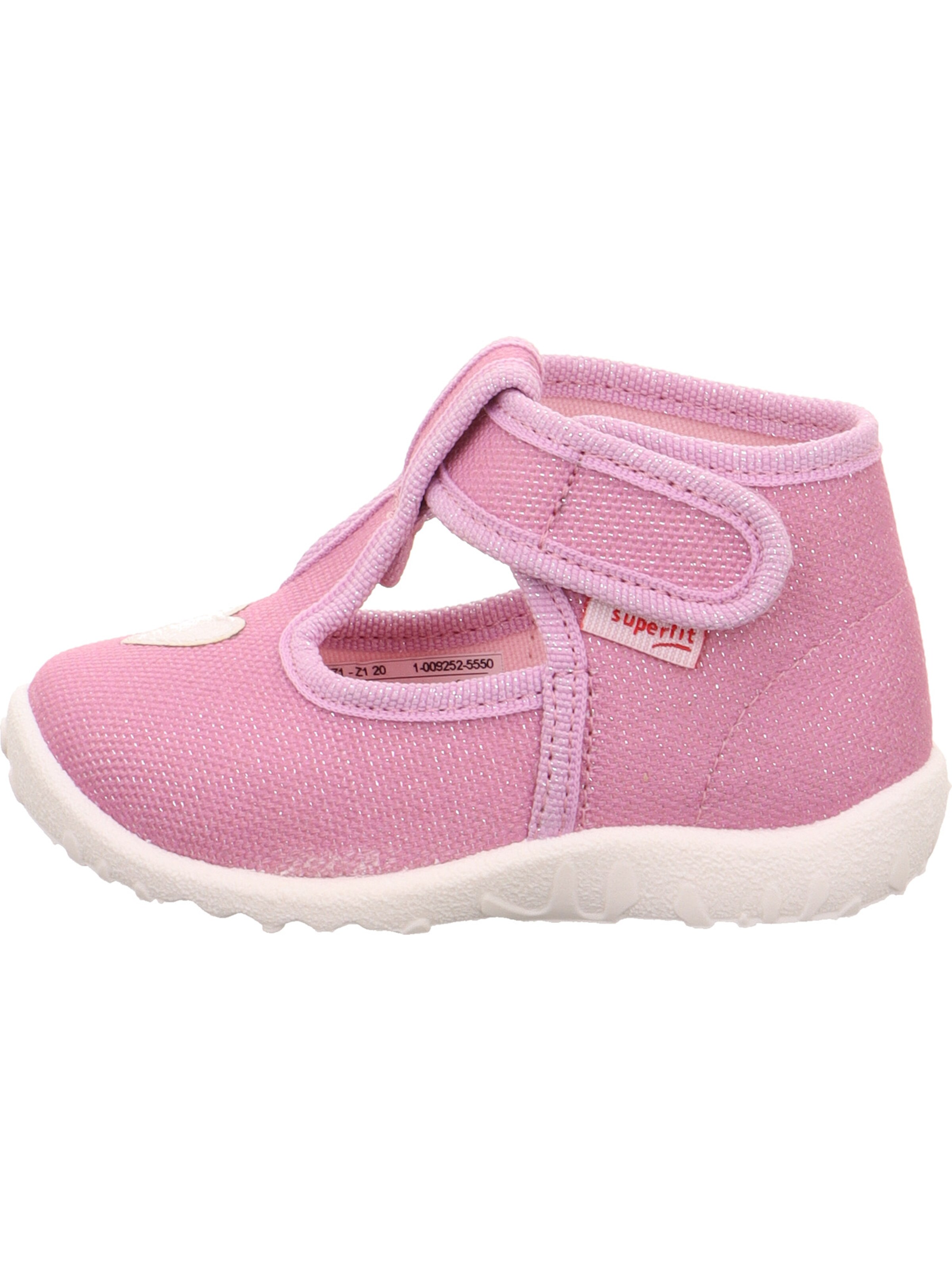 SUPERFIT Hausschuh 'Spotty' in Pink