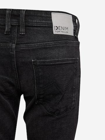 TOM TAILOR DENIM Slimfit Jeans 'Piers' in Schwarz