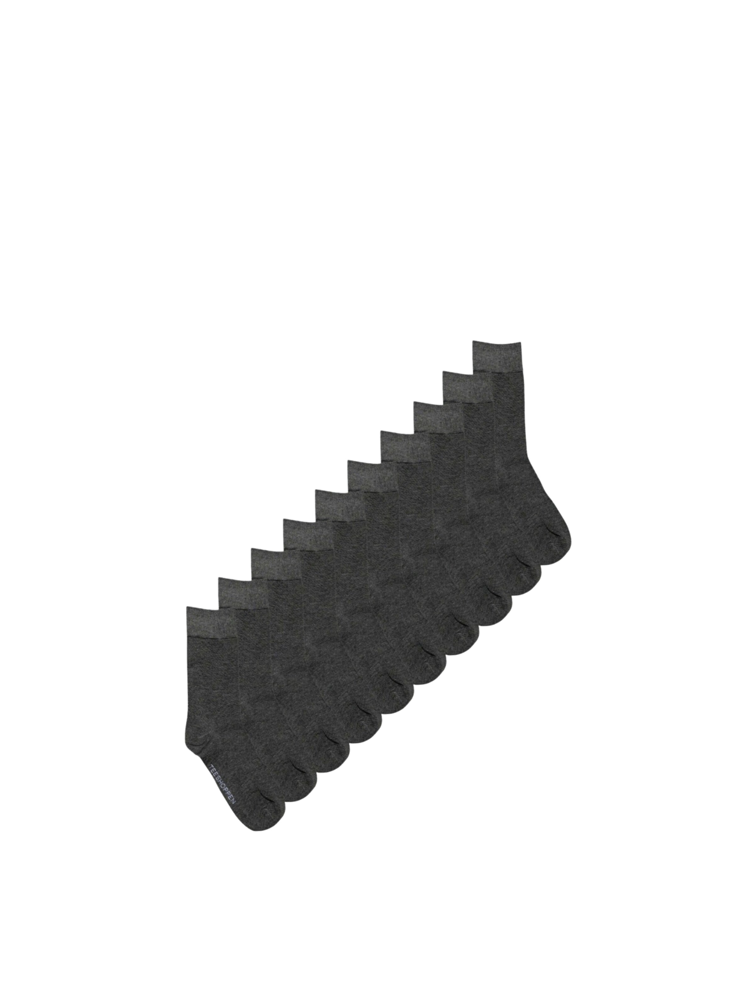 Chaussettes ' Performance Bamboo ' TEESHOPPEN en gris : devant