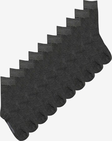 Chaussettes ' Performance Bamboo ' TEESHOPPEN en gris : devant