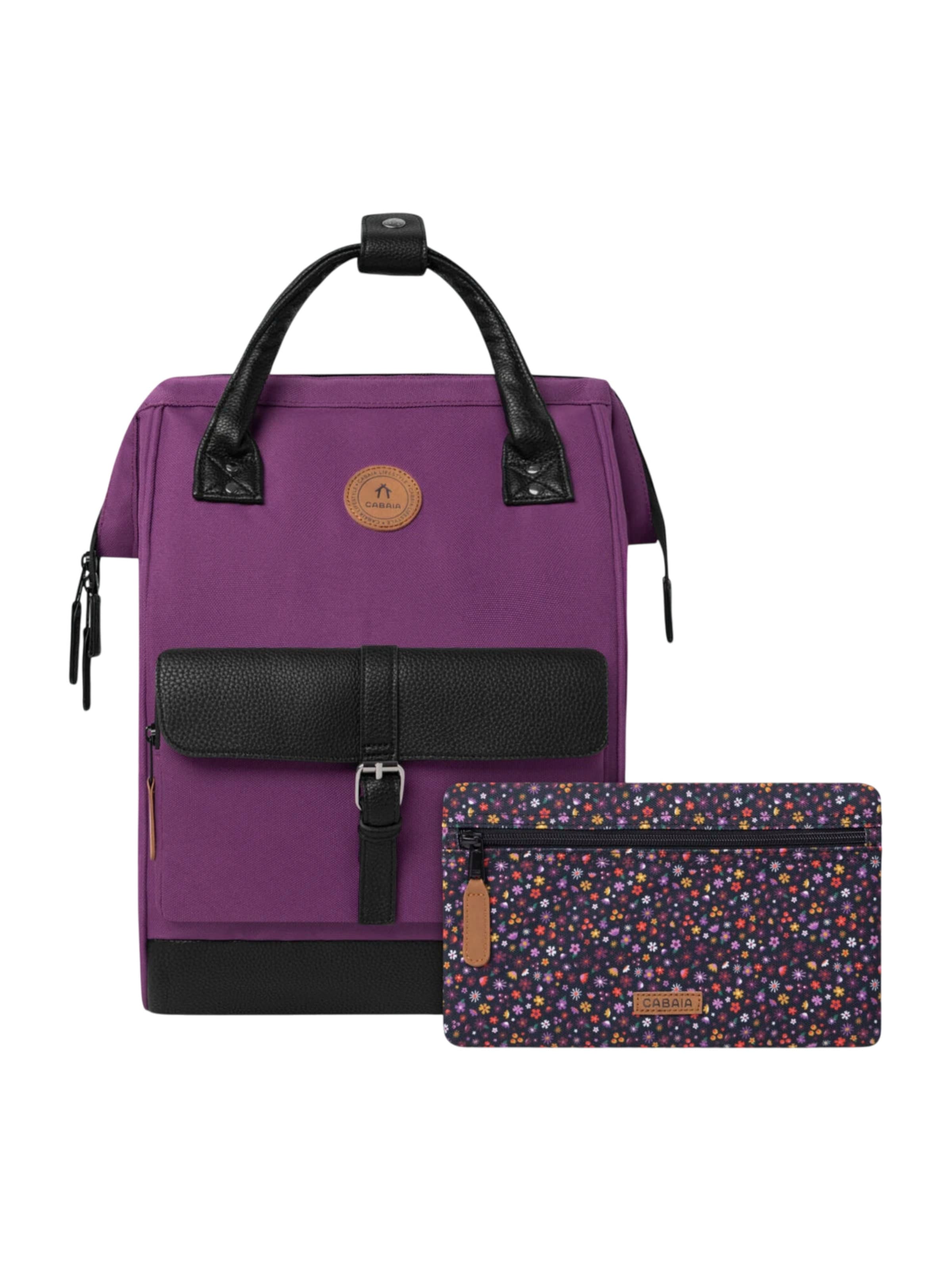 Cabaia Backpack 'Singapour M' in Mixed colors: front