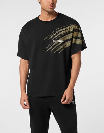Plein Sport - Camiseta 'Scratch' en negro
