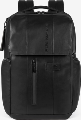 Piquadro Backpack in Black: front