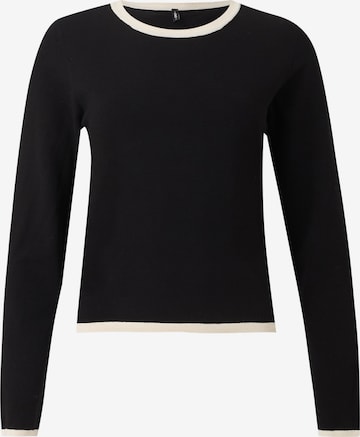 ONLY Pullover 'ONLCONTA' in Schwarz: Vorderseite