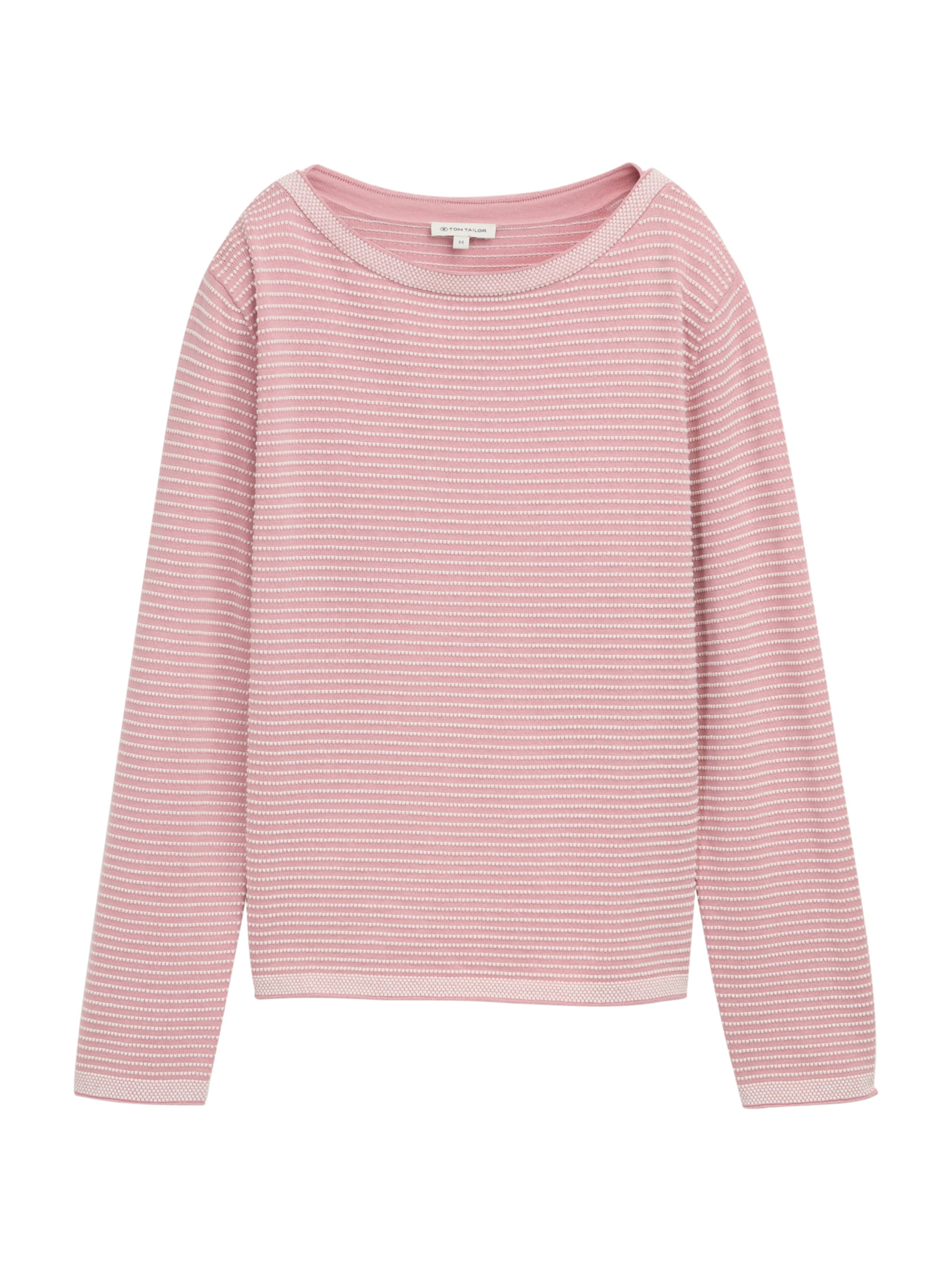 TOM TAILOR Pulóver - rózsaszín: elől