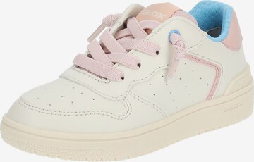 Baskets GEOX en beige : devant