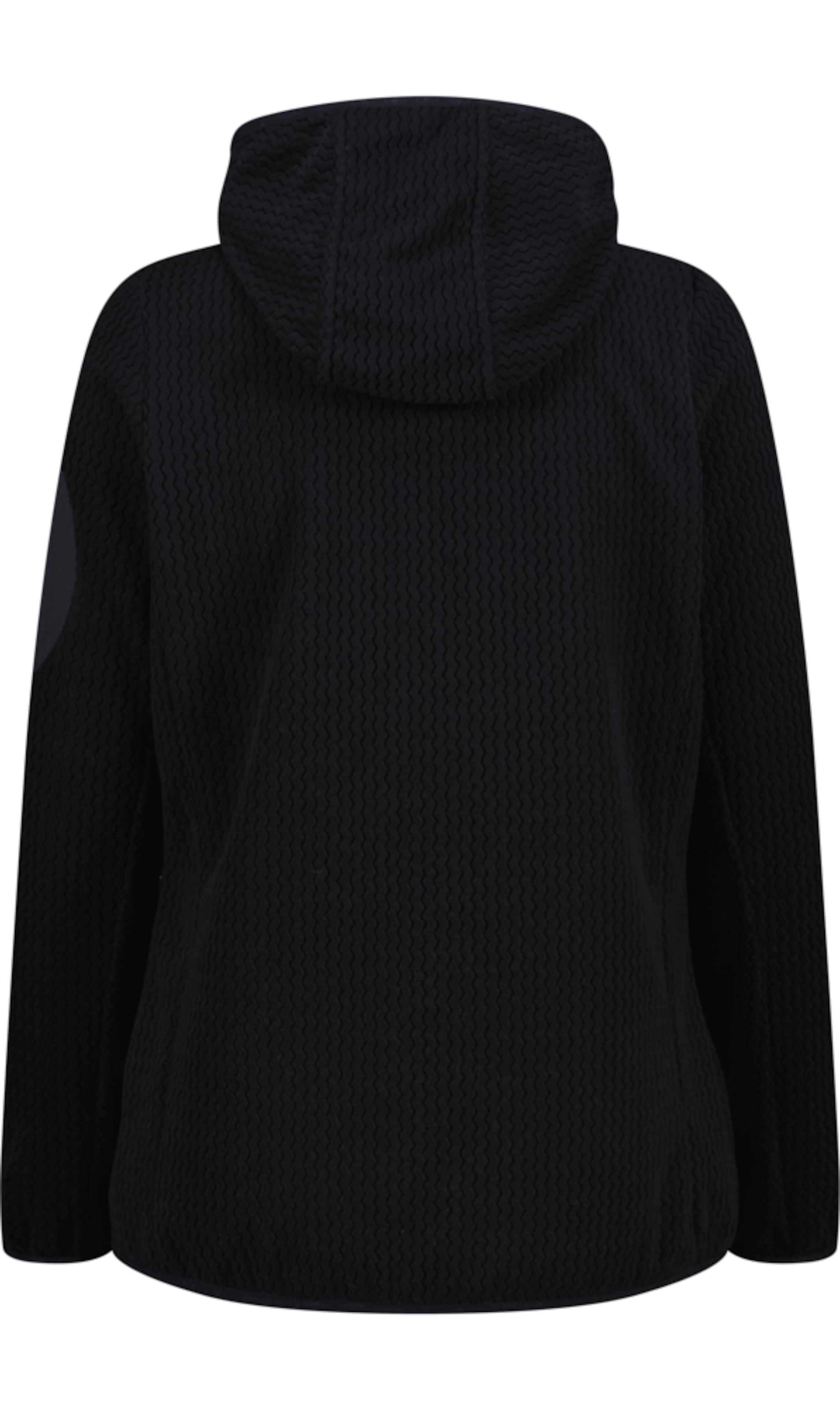CMP Funktionsfleecejacke in Schwarz